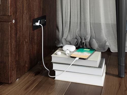 AFI, Northfield Murphy Bed Chest, Queen, Burnt Amber