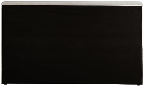 Meridian Furniture DevinBeige-K Devin Collection Modern | Contemporary Bed with Luxe Linen Textured Fabric, 97" W x 92.5" D x 45" H, Beige, King Bed