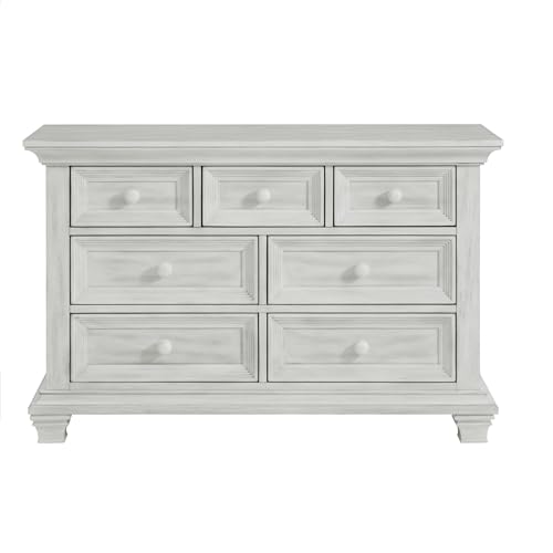 Oxford Baby Weston 7-Drawer Dresser, Vintage White