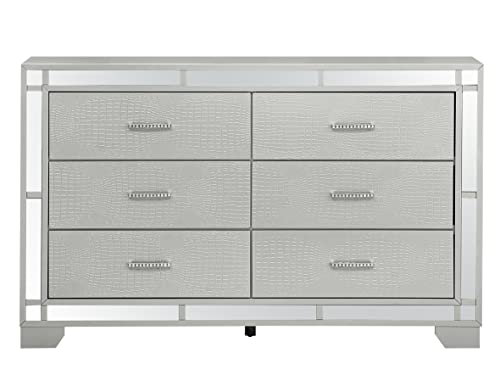 Madison Silver Champagne Dresser by Glory Furniture