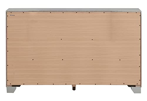 Madison Silver Champagne Dresser by Glory Furniture