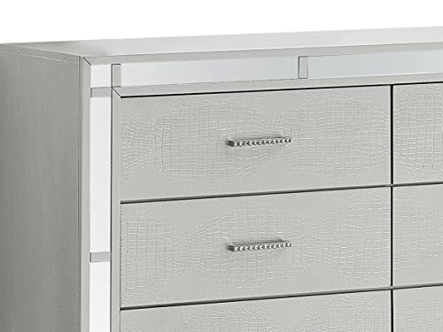 Madison Silver Champagne Dresser by Glory Furniture