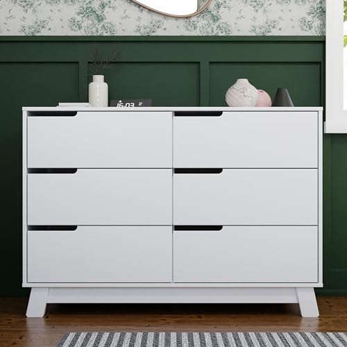 Babyletto Hudson White 6-Drawer Double Dresser