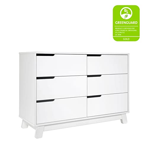 Babyletto Hudson White 6-Drawer Double Dresser