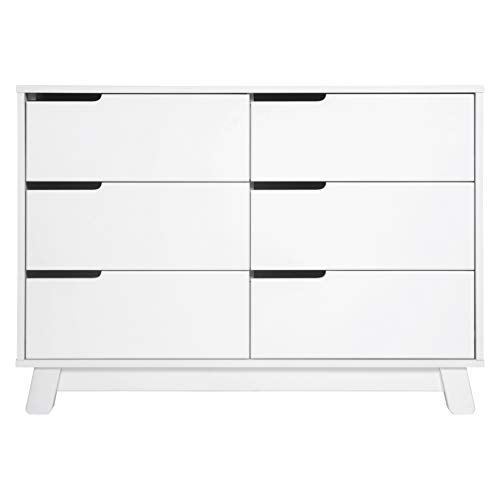 Babyletto Hudson White 6-Drawer Double Dresser