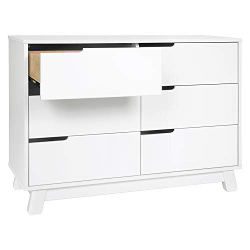 Babyletto Hudson White 6-Drawer Double Dresser