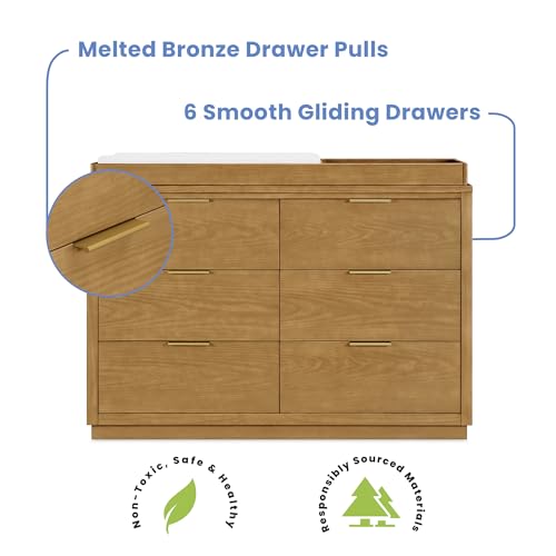 Acorn 6 Drawer Dresser - Naturals Collection