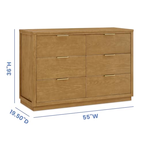 Acorn 6 Drawer Dresser - Naturals Collection