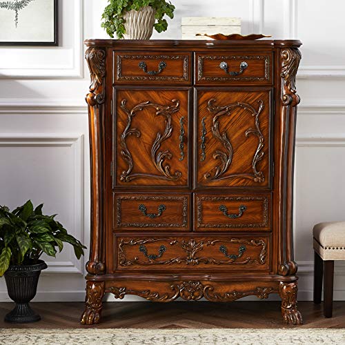 Cherry Oak Acme Dresden Chest - 12146