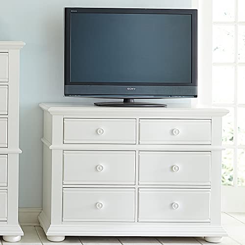 Summer House Media Chest in White - Liberty Furniture