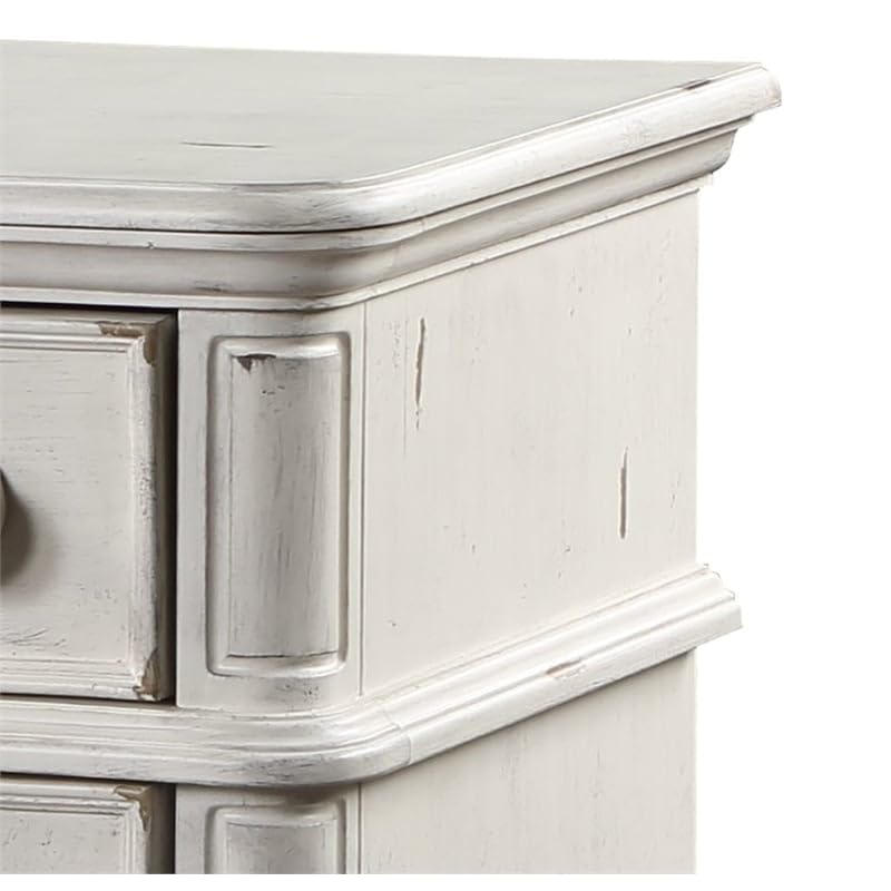 Jaqueline 8-Drawer Light Gray Wooden Dresser