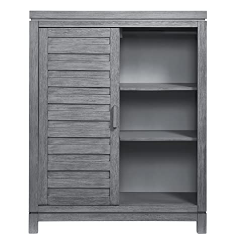 Soho Baby Manchester 5-Drawer Chifferobe, Rustic Gray