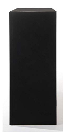 Black Rectangular Wood 8-Drawer Storage Dresser