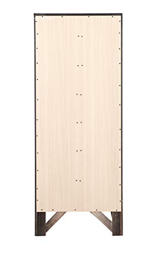 Marilla Black 7-Drawer Lingerie Chest by Glory Furniture