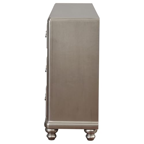 Bling Game Metallic Platinum 7-Drawer Dresser