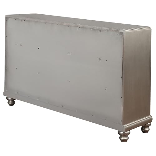 Bling Game Metallic Platinum 7-Drawer Dresser