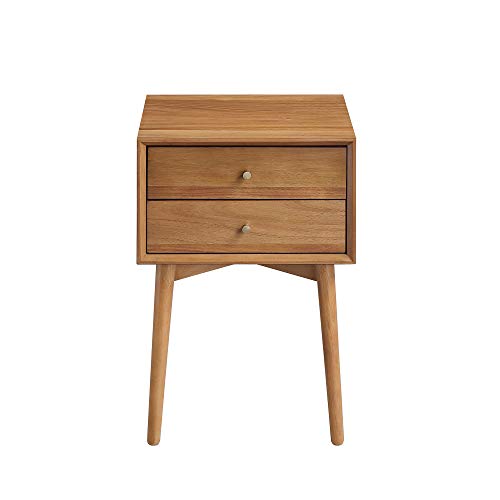 Set of 2 Harper Modern Nightstands with Storage