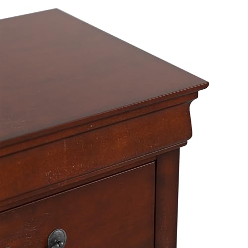 Arabella Traditional Solid Wood Nightstand Set of 2
