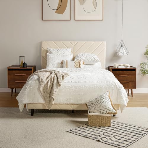 Mid-Century Modern 2 Drawer Nightstand Set