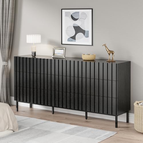 Modern 9-Drawer Dresser and Nightstand Set