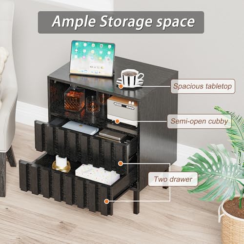 Modern 9-Drawer Dresser and Nightstand Set