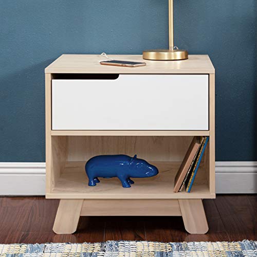 Babyletto Hudson Nightstand with USB Port, 1 Drawer