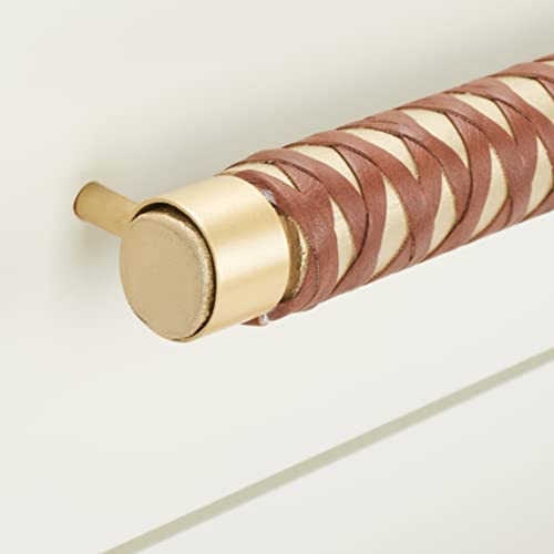 Safavieh White and Gold Chest for Home Decor