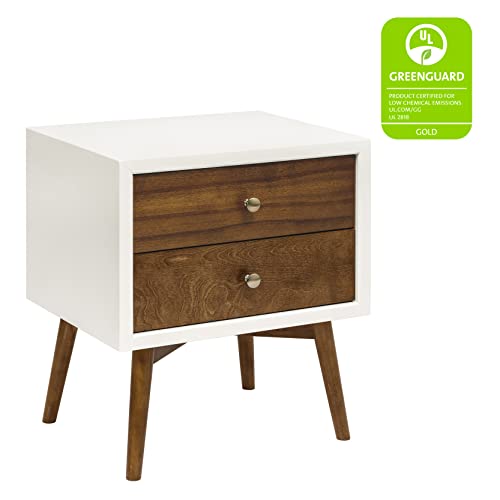 Babyletto Palma Mid-Century Nightstand with USB