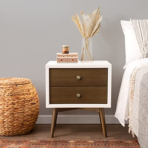 Babyletto Palma Mid-Century Nightstand with USB
