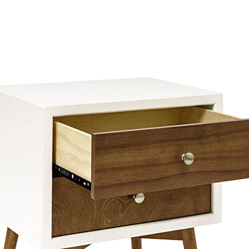 Babyletto Palma Mid-Century Nightstand with USB