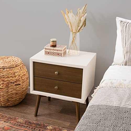 Babyletto Palma Mid-Century Nightstand with USB
