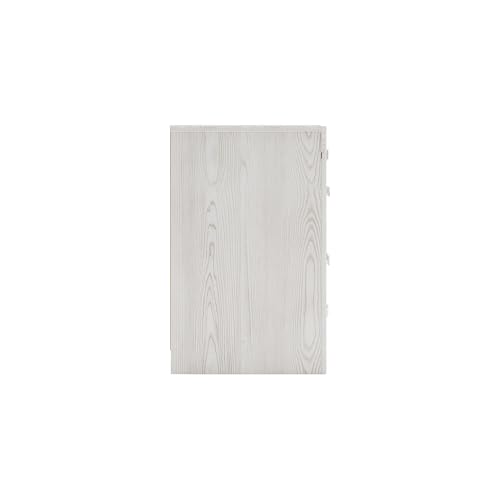 Altyra Glam White 2 Drawer Nightstand