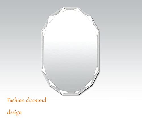 Frameless Beveled Edge Bathroom Vanity Mirror 24” X 36”