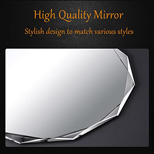 Frameless Beveled Edge Bathroom Vanity Mirror 24” X 36”