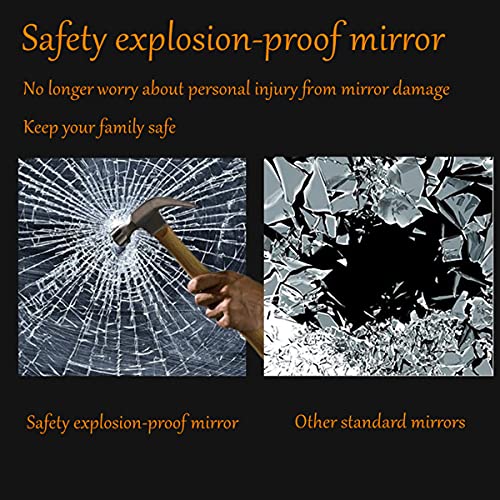 Frameless Beveled Edge Bathroom Vanity Mirror 24” X 36”