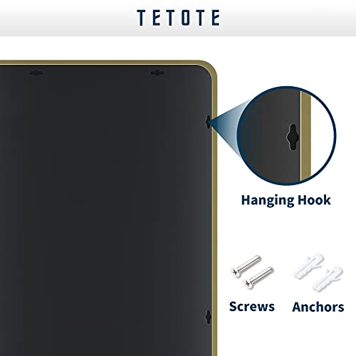 Gold Framed Bathroom Mirror for Vanity Decor