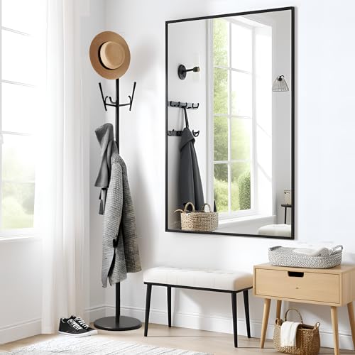 KIMREAL Modern Rectangular Bathroom Wall Mirror