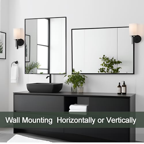 KIMREAL Modern Rectangular Bathroom Wall Mirror