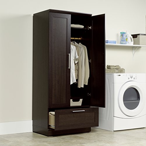 Sauder Dakota Oak Wood Storage Cabinet
