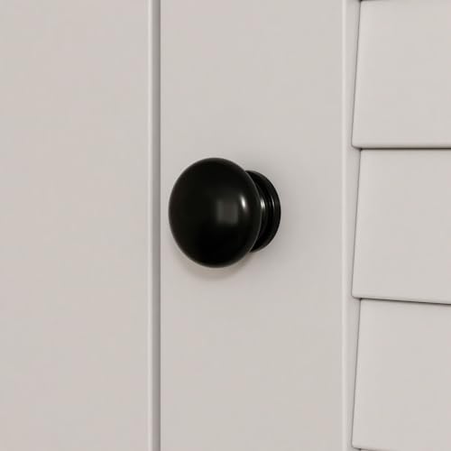 MOUMON 4 Shutter Door Wardrobe Armoire Closet with Shelves and Drawers, Armoire Wardrobe Closet with 2 Hanging Rods, for Bedroom White (59”W x 19”D x 70.9”H)