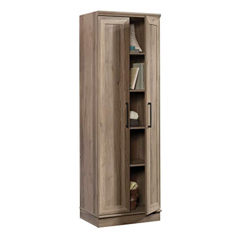 Sauder HomePlus Storage Cabinet/ pantry cabinets, Salt Oak finish
