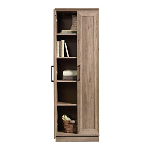 Sauder HomePlus Storage Cabinet/ pantry cabinets, Salt Oak finish