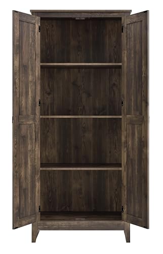 SystemBuild Evolution Farmington 32" Storage Cabinet in Brown