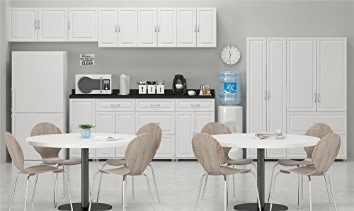 SystemBuild Kendall 36" Utility Storage Cabinet - White