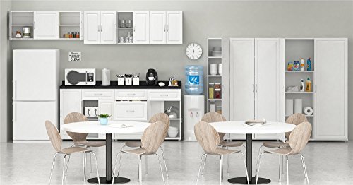 SystemBuild Kendall 36" Utility Storage Cabinet - White