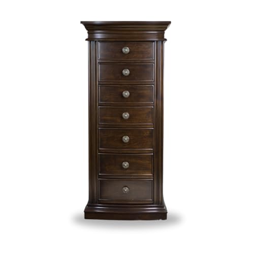 Hives and Honey Luke Jewelry Armoire, Walnut