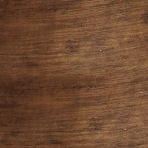 Signature Design by Ashley Valebeck Rustic Farmhouse 36" Counter Height Dining Table, Brown & White