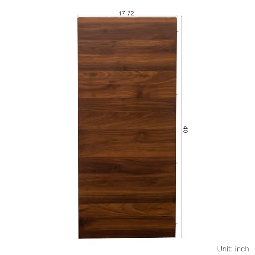 Boloni 59"-76" Extendable Dining Table for 4-8 Person, Space-Saving Folding Dining Table, Extra Long Transformer Table with Extension Leaves Holder, Walnut