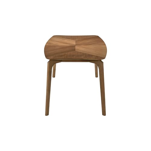 Armen Living Kalia Modern Wood Rectangular Dining Table, 63" x 33.5", Walnut