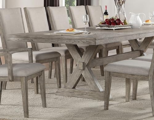 Kitchen Furniture Set 13pc Casual Dining Table Set Include 1 Extendable Dining Table, 10 Side Chairs and 2 Arm Chairs, 12-Person Dining Table Set, Set for 10-12 People Extendable